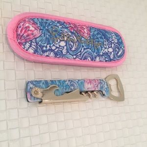 Lilly Pulitzer GWP wine opener, new, never used
